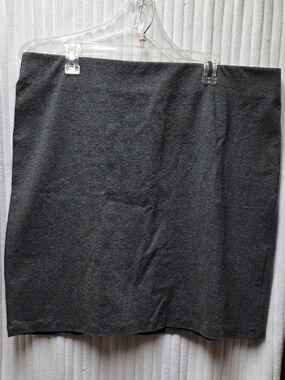 Old Navy Gray Ponte Pencil Skirt